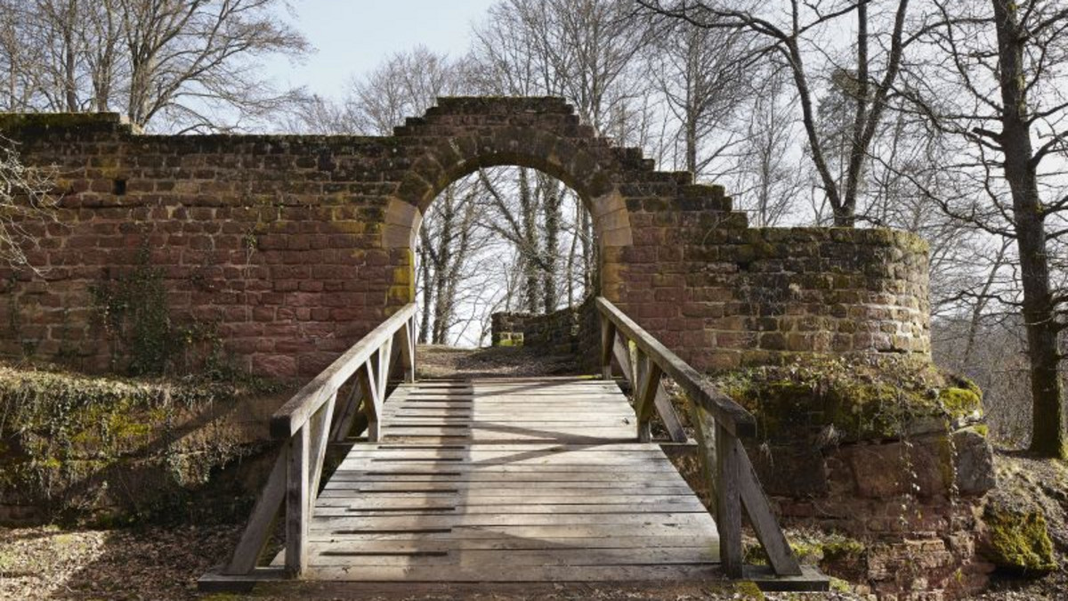 Das Steinenschloss – die mit Geschichten umwobene geheimnisvolle Burg an der Biebermühle-